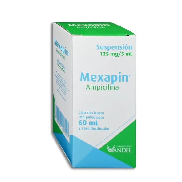 Mexapin 125 Mg Susp 60 Ml